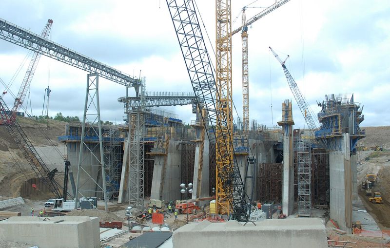 File:Cannelton Locks in progress.jpg